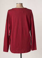 T-shirt rouge M.X.O pour femme seconde vue