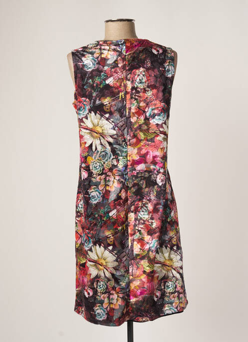 Robe mi-longue noir KALISSON pour femme