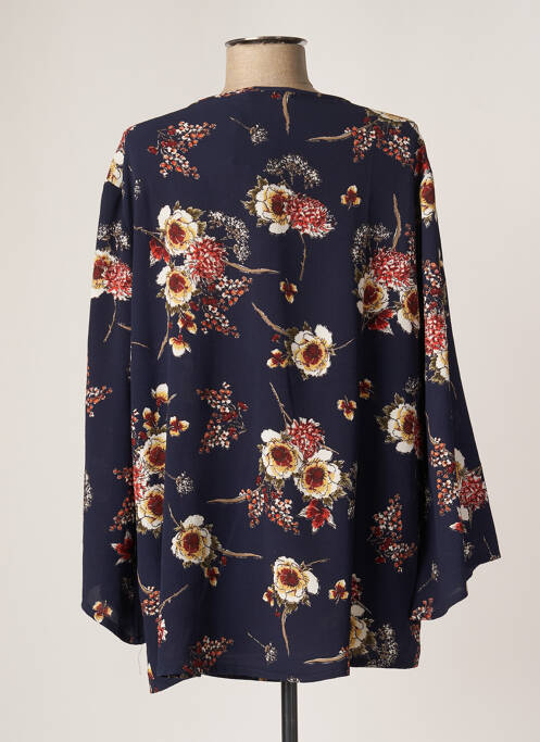 Tunique manches longues bleu HALO PARIS pour femme