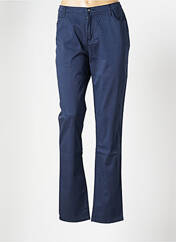 Pantalon droit bleu ONADO pour femme seconde vue