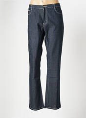 Pantalon droit bleu SWALLOW pour femme seconde vue