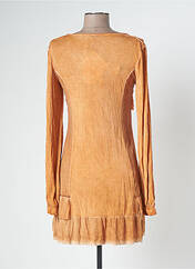 Robe courte orange ELISA CAVALETTI pour femme seconde vue
