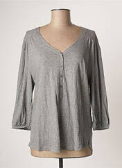 T-shirt gris ESTHEME pour femme seconde vue