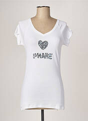 T-shirt blanc LE PHARE DE LA BALEINE pour femme seconde vue