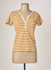 T-shirt orange ALLO'CÉAN pour femme seconde vue