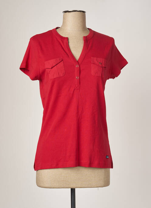 T-shirt rouge SABLE ET MER pour femme