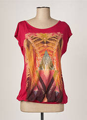 T-shirt rose SALSA pour femme seconde vue