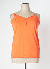 T-shirt orange FLEUR DE SEL pour femme seconde vue