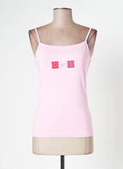 T-shirt rose LE PHARE DE LA BALEINE pour femme seconde vue