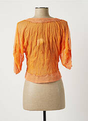Veste casual orange COCO MENTHE pour femme seconde vue