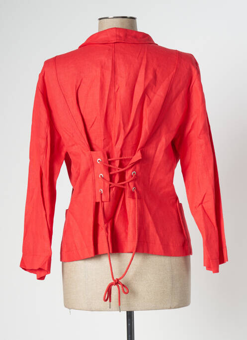 Veste casual rouge MALOKA pour femme