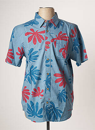 Chemise manches courtes imprimé fantaisie bleu VANS homme