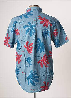 Chemise manches courtes imprimé fantaisie bleu VANS homme