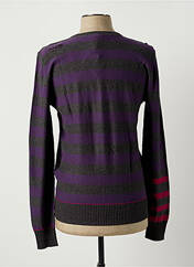 Pull violet OXBOW pour homme seconde vue