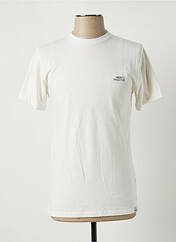T-shirt blanc WEIRD FISH pour homme seconde vue