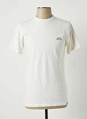 T-shirt blanc WEIRD FISH pour homme