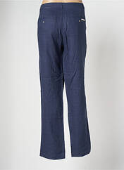 Pantalon chino bleu FLEUR DE SEL pour femme seconde vue