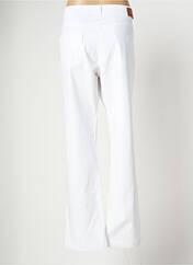 Pantalon droit blanc CLAUDE DE SAIVRE pour femme seconde vue