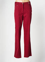 Pantalon droit rouge MAT DE MISAINE pour femme seconde vue