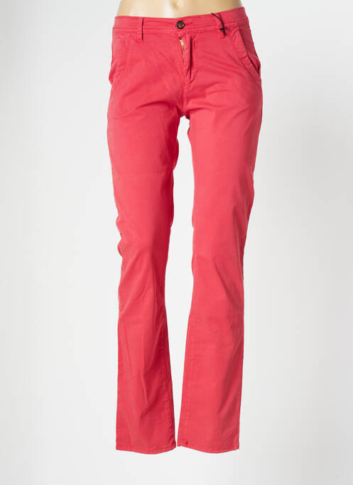 Pantalon chino rouge IMPAQT pour femme