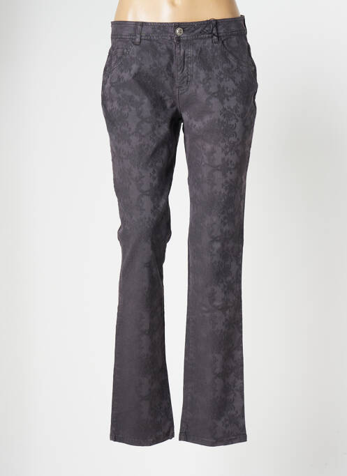 Pantalon slim gris TBS pour femme