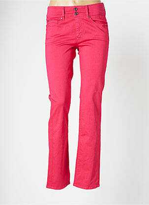 Pantalon slim stretch taille haute rose SALSA femme
