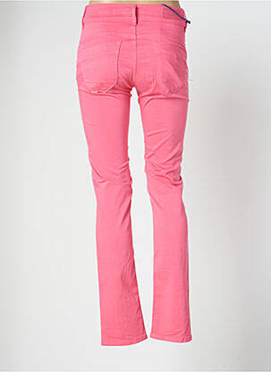 Pantalon slim stretch taille haute rose SALSA femme