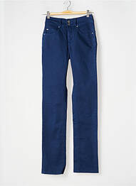 Pantalon slim stretch taille haute bleu SALSA femme