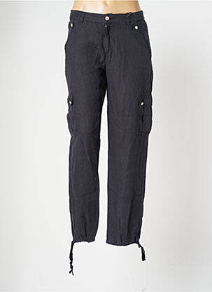 Pantalon cargo gris TERRE & MER pour femme