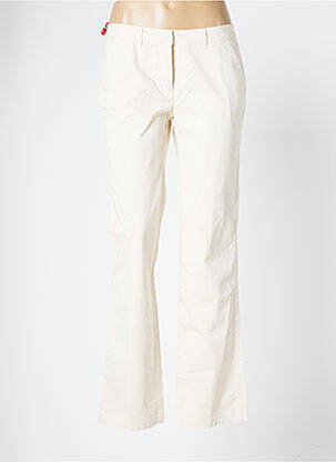 Pantalon chino beige SLAM pour femme