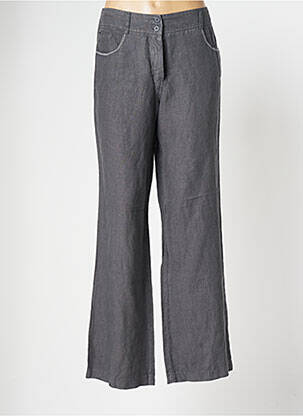 Pantalon large gris LE PHARE DE LA BALEINE pour femme