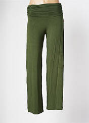 Pantalon large vert SMASH WEAR pour femme seconde vue