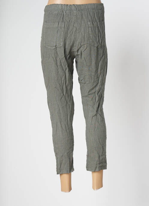 Pantacourt vert JOHANNA PARIS pour femme