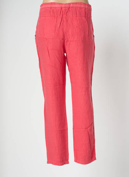 Pantalon 7/8 rose TERRE & MER pour femme