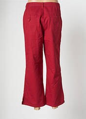 Pantalon 7/8 rouge TBS pour femme seconde vue