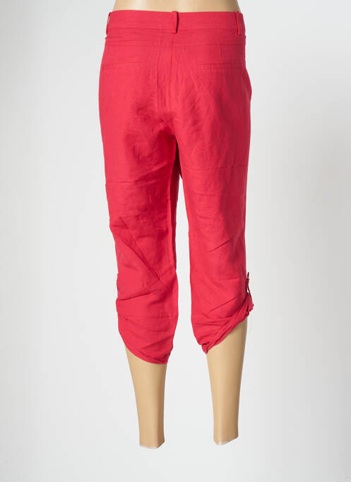 Pantacourt rouge KARLA pour femme