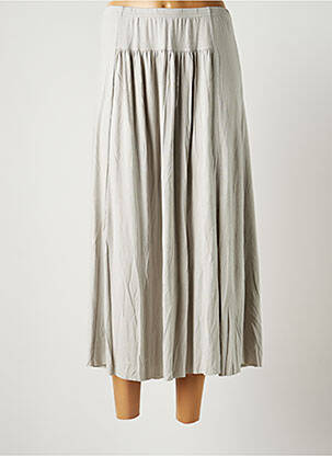 Jupe longue gris MALOKA pour femme