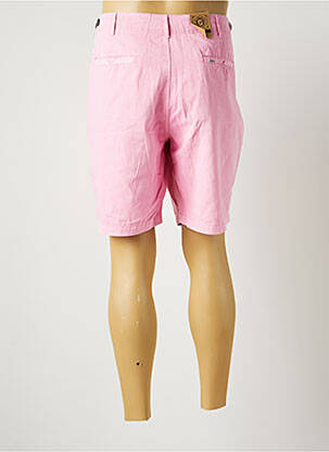 Bermuda coupe droite taille normale rose J&JOY homme