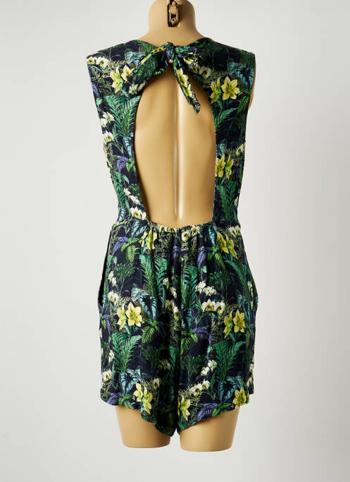 Combishort vert BANANA MOON pour femme