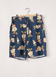 Short de bain imprimé fantaisie bleu VANS homme