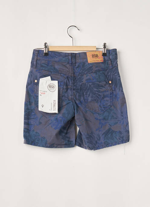 Short bleu BSB homme