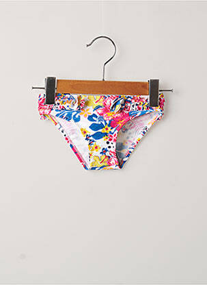 Bas de maillot de bain imprimé fleurs blanc WEEK END A LA MER fille