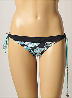 Bas de maillot de bain imprimé fantaisie bikini bleu BANANA MOON femme