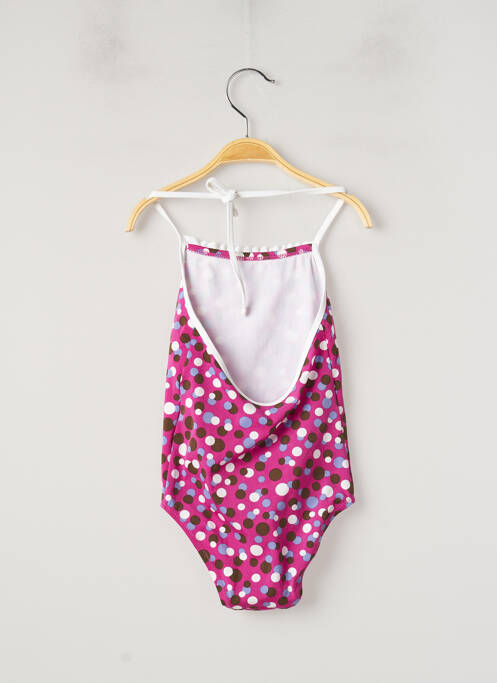 Maillot de bain 1 pièce violet LOKIBEACH pour fille