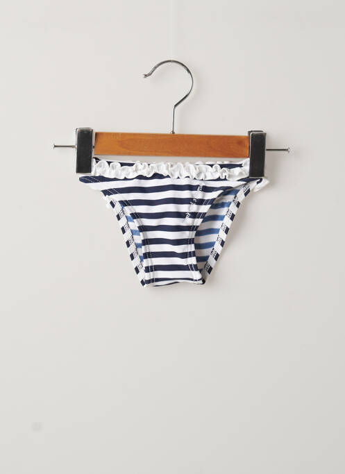 Bas de maillot de bain stretch bleu WEEK END A LA MER fille
