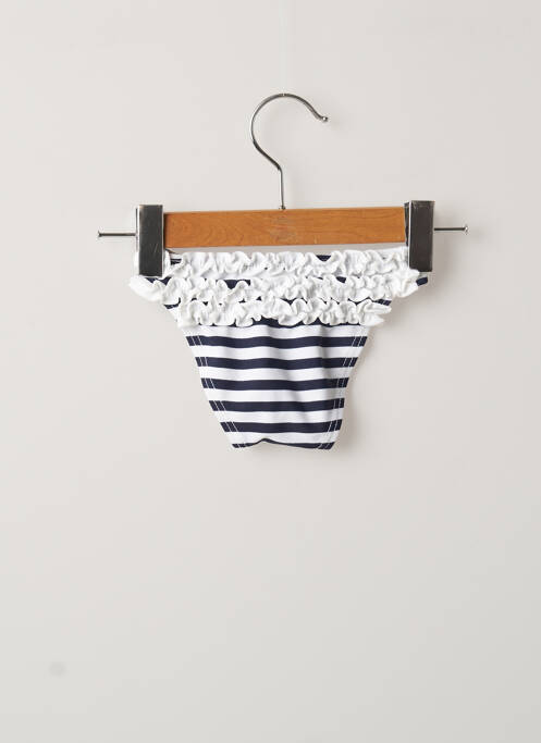 Bas de maillot de bain stretch bleu WEEK END A LA MER fille