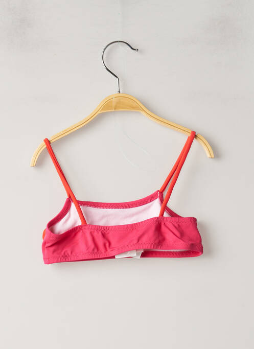 Haut de maillot de bain rose LOKIBEACH pour fille