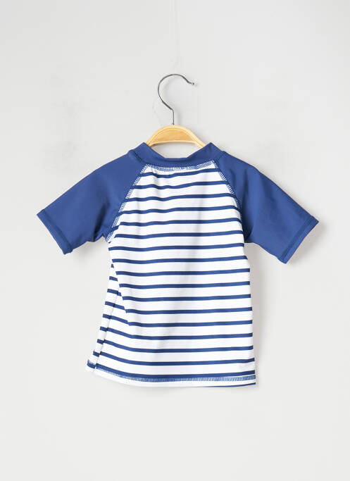 Haut de maillot de bain stretch bleu WEEK END A LA MER fille