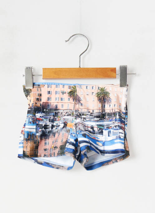 Short de bain stretch bleu WEEK END A LA MER garcon