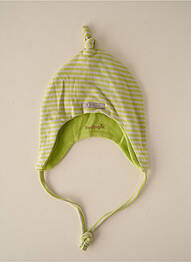 Bonnet fermeture liens à nouer vert BERLINGOT garcon